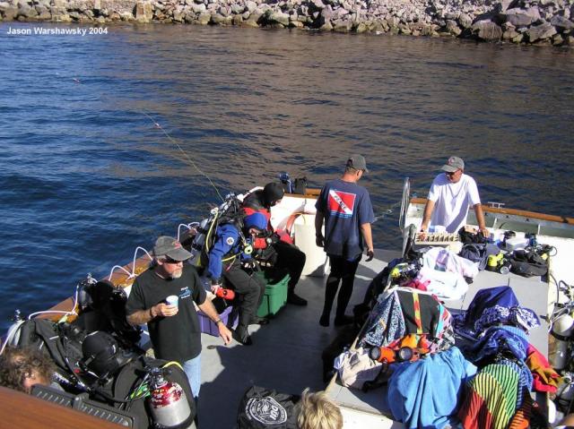 boat deck left