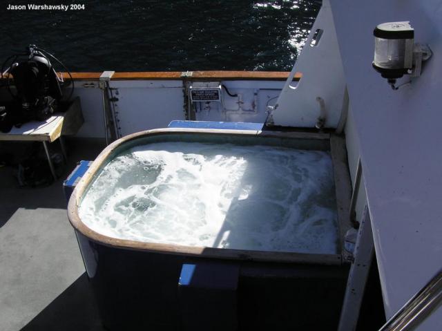 boat hot tub